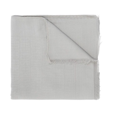 Logo Cotton Silk Scarf
