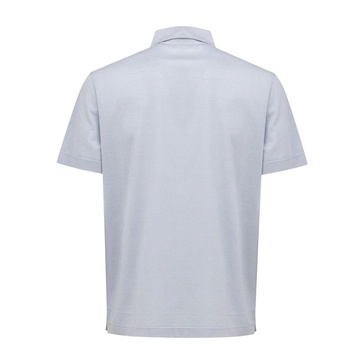 Short Sleeve Blue Polo Shirt