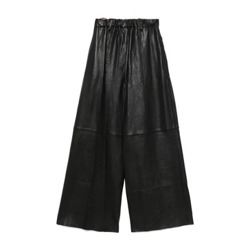 Black Straight Leg Trousers
