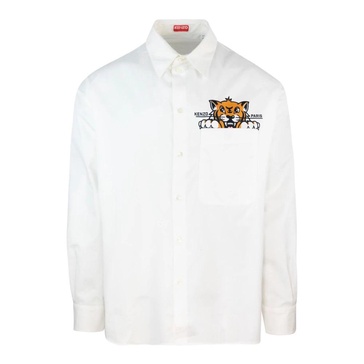 Classic White Shirt Button-Up Cotton