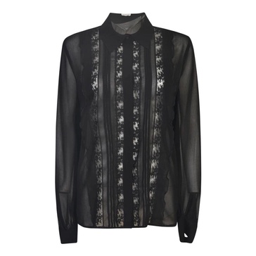 Black Shirt Blouse