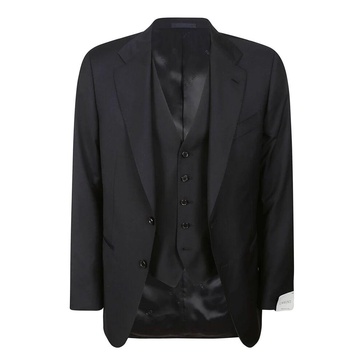 Dark Blue Suit with Waistcoat