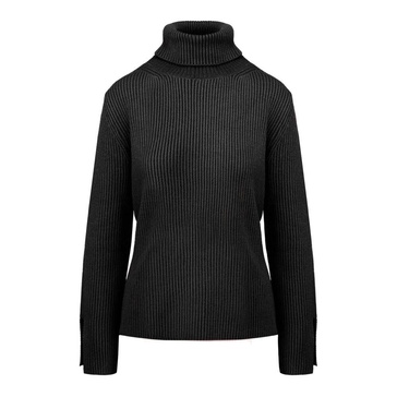 Ribbed Wool Turtleneck Winter Essential