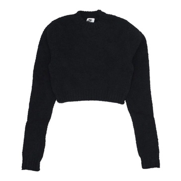 Phoenix Boucle Long Sleeve Top Black