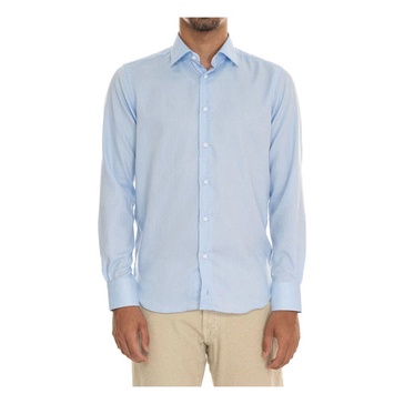 Italian Neck Oxford Dress Shirt