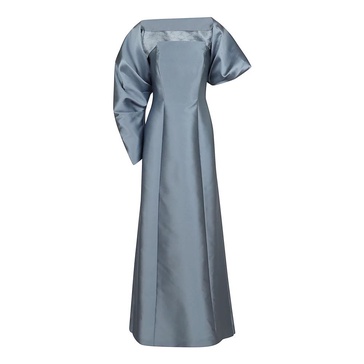 Grey Silk Dress AW24