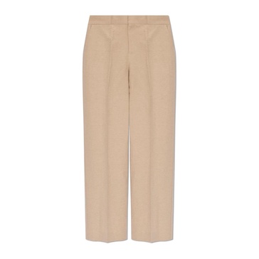 Dene pleat-front trousers