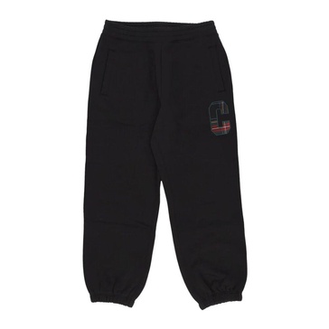 Black Fleece Sweatpants Elastic Waist