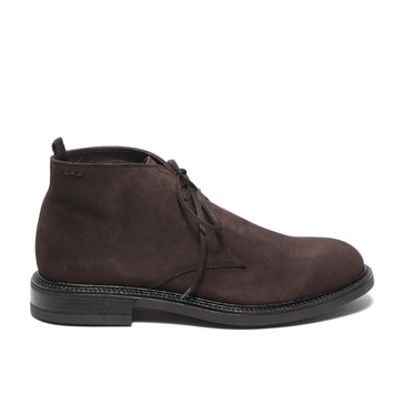 Suede Ankle Boots Brown AW23