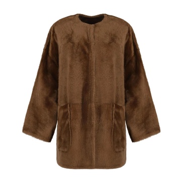 Brown Leather Coat Atelier