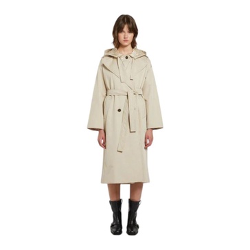 Beige Waterproof Trench Coat