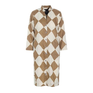 Harukaze Dress Soft Harlequin Print