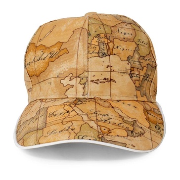 Stylish Cotton-Blend Cap Brown Spring/Summer
