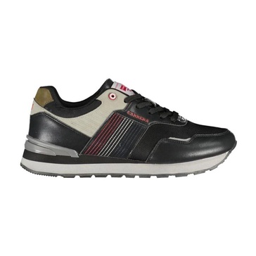 Polyester Lace-Up Sneaker with Contrast Details
