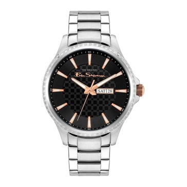 Grey Stainless Steel Analog Watch