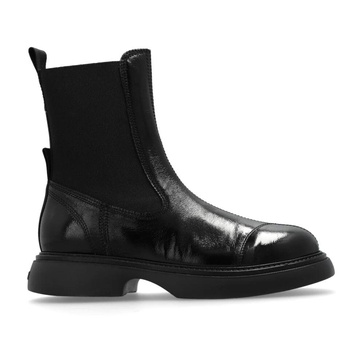 Ankle boots with logo
