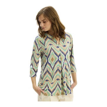 Green Maracol Blouse 3/4 Sleeves
