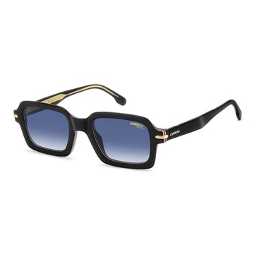 Black Gold/Dark Blue Shaded Sunglasses