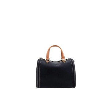 Andy 7 Black Leather Handbag