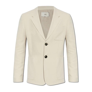 Blazer with open lapels
