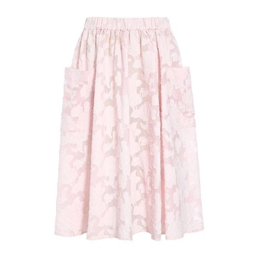 Floral Fil Coupé Skirt