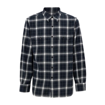Western Cotton Plaid Shirt