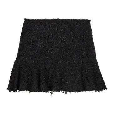 Lurex Bouclé Knit Skirt