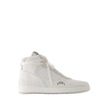 Luol Hi Top Sneakers - A Cold Wall - Leather - White