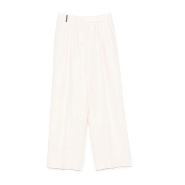 Pleated Trousers Light Beige Italy