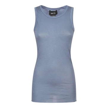 Clear Blue Cotton Top Made in Italy