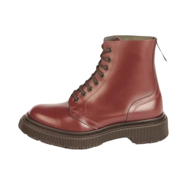Bordeaux Lace-Up High Boot