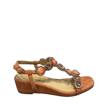 Orange Dress Sandals for Women