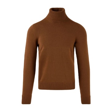 Brown Turtleneck for Men