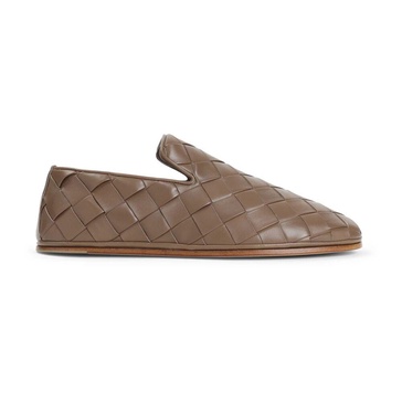 Brown Leather Slippers