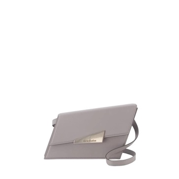 Hobo Bag - Acne Studios - Grey Clair - Leather
