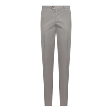 Green Cotton Gabardine Pants