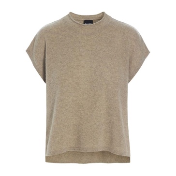 Cloud Cashmere Sleeveless Blouse