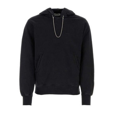 Black Cotton Sweatshirt - Stylish and Comfortable