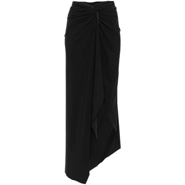 Black Side Slit Skirt