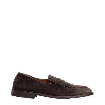 Suede Moccasin Dark Brown