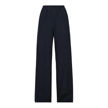 Wide Twill Pants Straight Leg