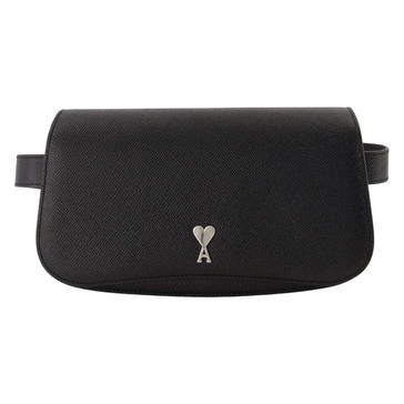 Grained Leather Fanny Pack Paris