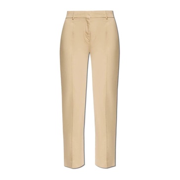 Pants with stitching on the legs
