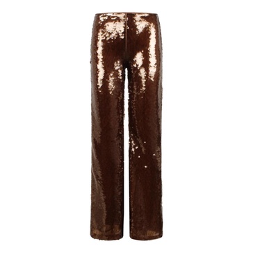 SEQUINS FLARED TROUSERS