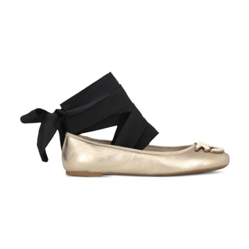 Love Birds Almond Toe Flat Shoes