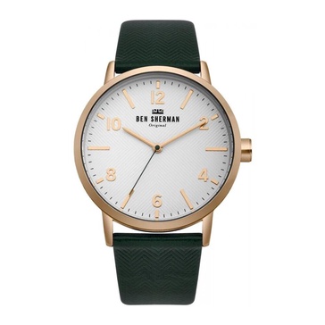Green Fabric Strap Quartz Analog Watch