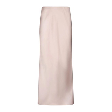 Pink Satin Skirt