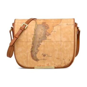 Classic Geo Print Crossbody Bag