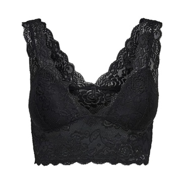 Black Lace Bralette VNeck