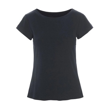 Rib Knit T-shirt Naibu Blouse